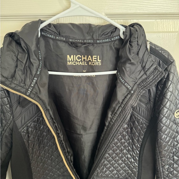 Michael Kors Black Quilted Jacket - Picture 6 of 6